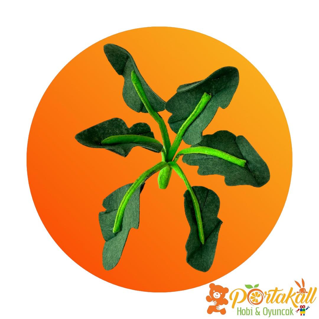 Ispanak Figürlü Keçe Sebze Oyuncağı