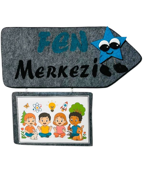 Okul Öncesi Öğrenme Merkezi Panosu“FEN MERKEZİ”